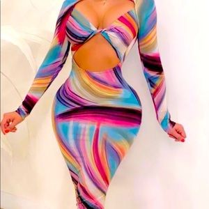 Posh by V dress (sexy midi dress)